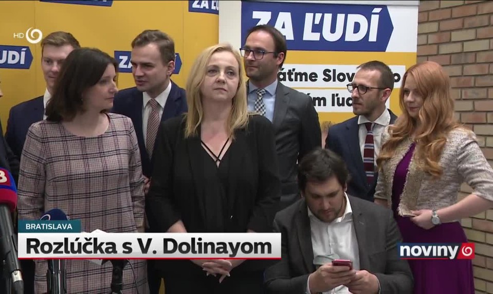 Rozlúčka s V. Dolinayom