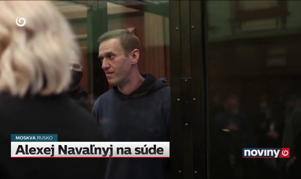 Alexej Navaľnyj na súde