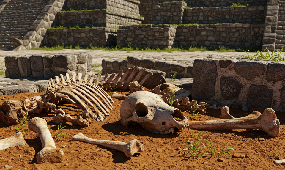 Niečo temné stálo za aztéckou zoo. Archeológovia majú stopy