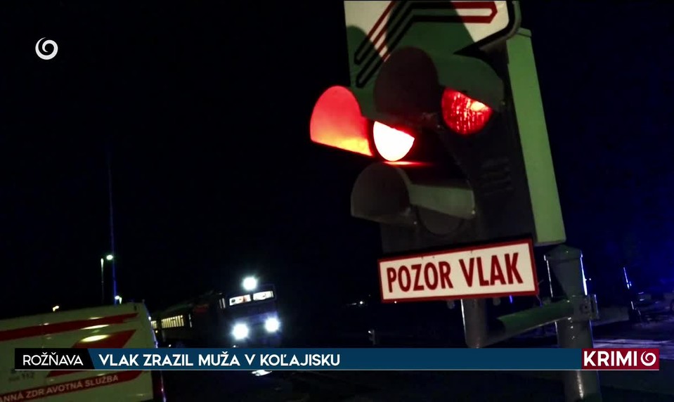 VLAK ZRAZIL MUŽA V KOĽAJISKU