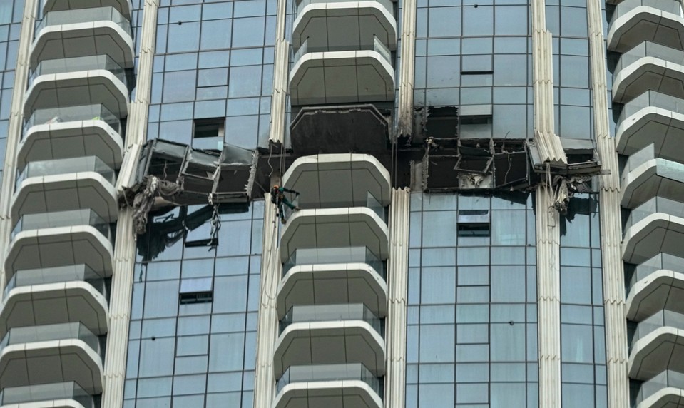 Dramatická noc v Dubaji: Iránsky dron zasiahol luxusný mrakodrap