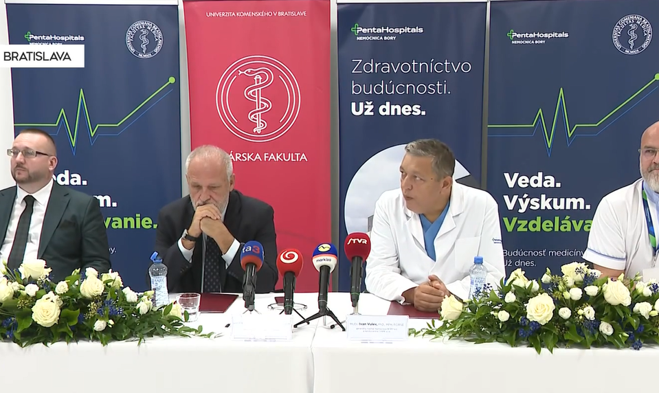 Tlačová beseda: Spolupráca nemocnice a univerzity