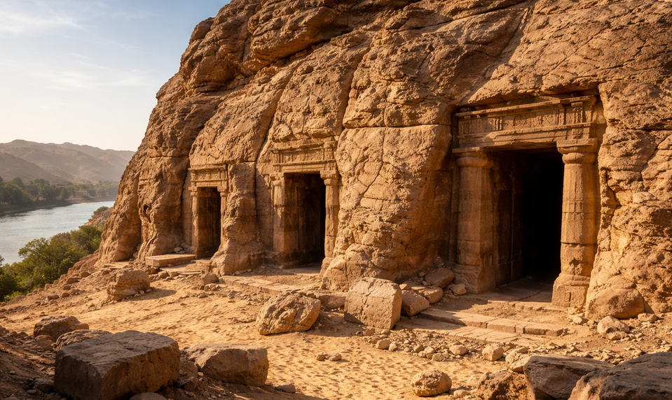 Objav pri Níle: Hrobky, ktoré nemali existovať