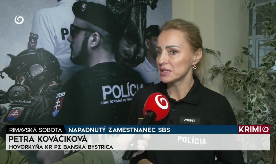 NAPADNUTÝ ZAMESTNANEC SBS
