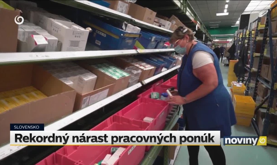 Rekordný nárast pracovných ponúk