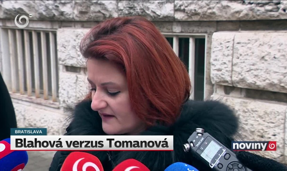 Blahová verzus Tomanová