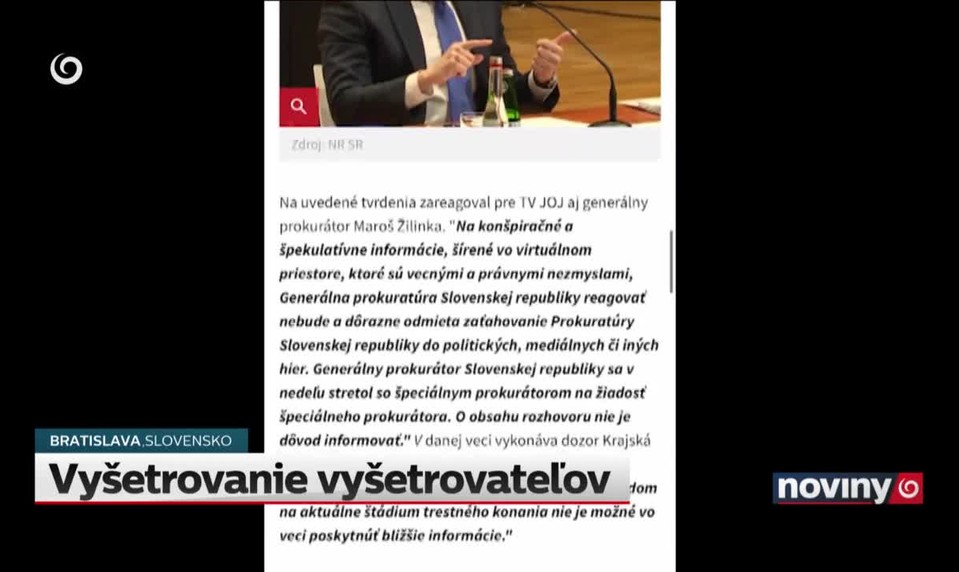 Vyšetrovanie vyšetrovateľov