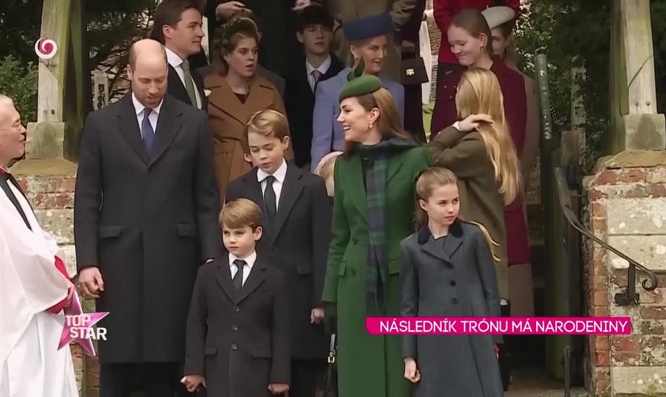 NÁSLEDNÍK TRÓNU MÁ NARODENINY