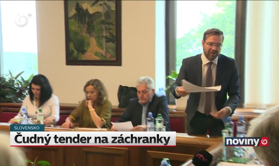 Čudný tender na záchranky