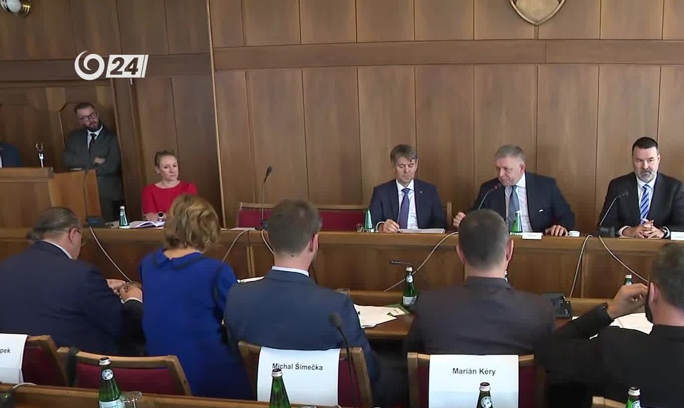 Vystúpenie Roberta Fica na zahraničnom výbore pred odchodom na samit Európskej rady v Bruseli