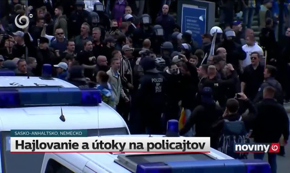 Hajlovanie a útoky na policajtov