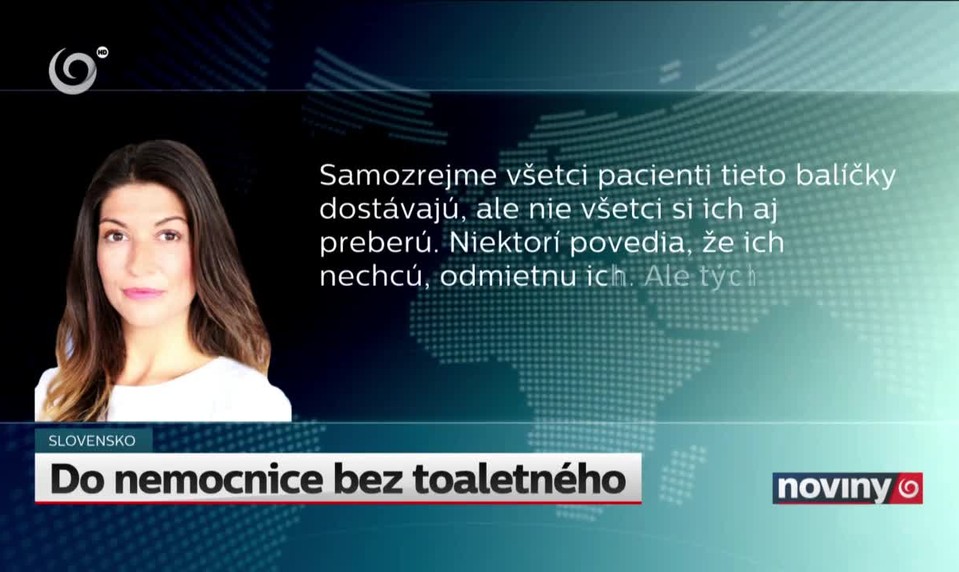 Do nemocnice bez toaletného