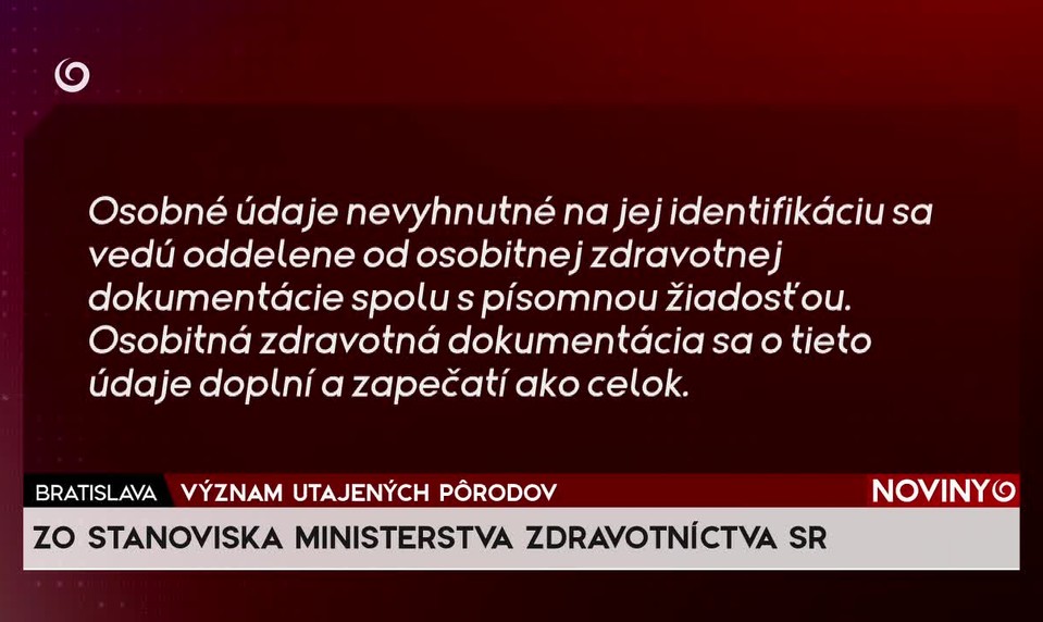 VÝZNAM UTAJENÝCH PÔRODOV