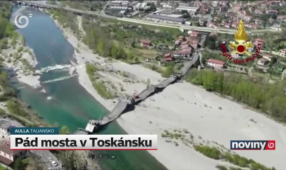 Pád mosta v Toskánsku