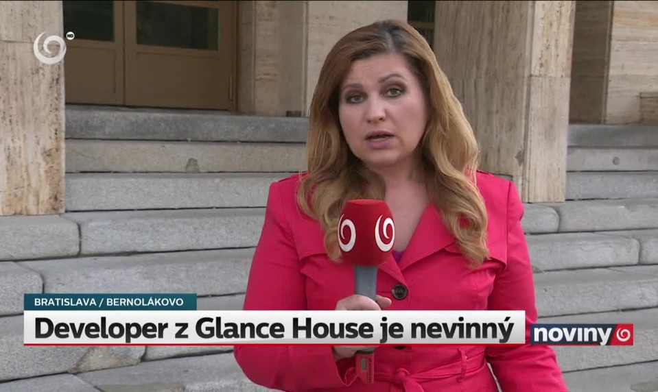 Developer z Glance House je nevinný