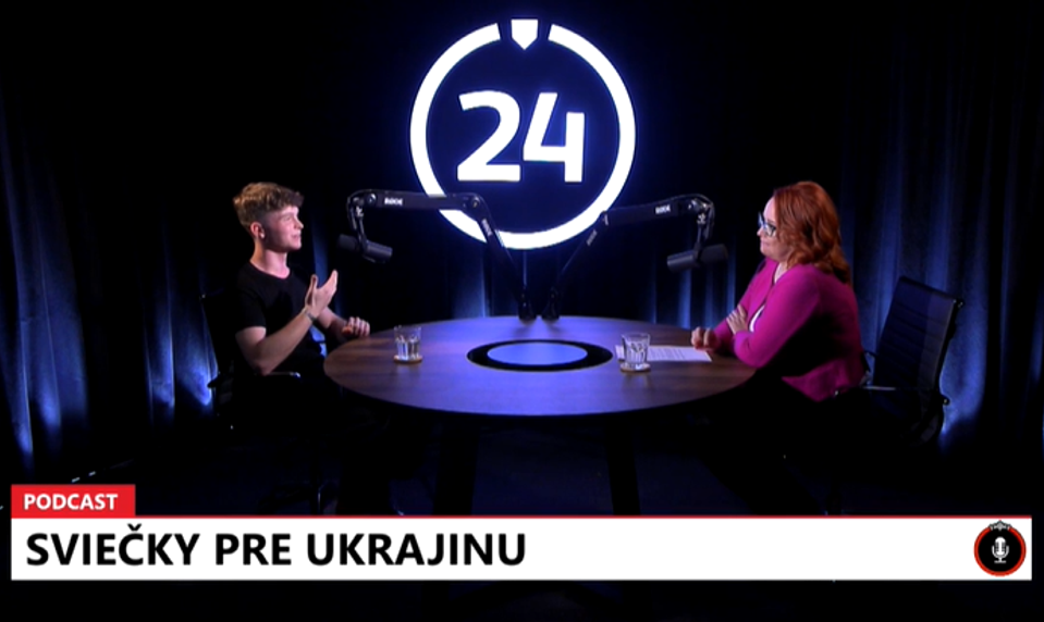 Sviečky pre Ukrajinu