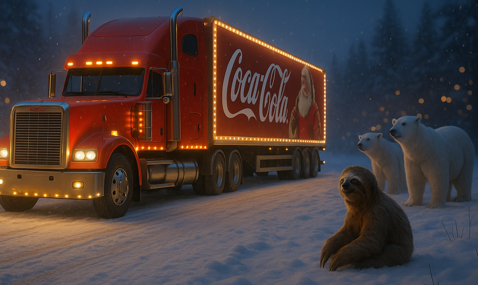 Coca-Cola to nezvládla: AI jej pokazila vianočnú reklamu