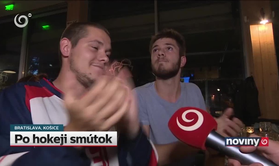 Po hokeji smútok