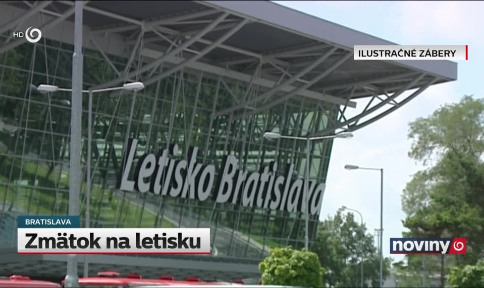 Zmätok na letisku