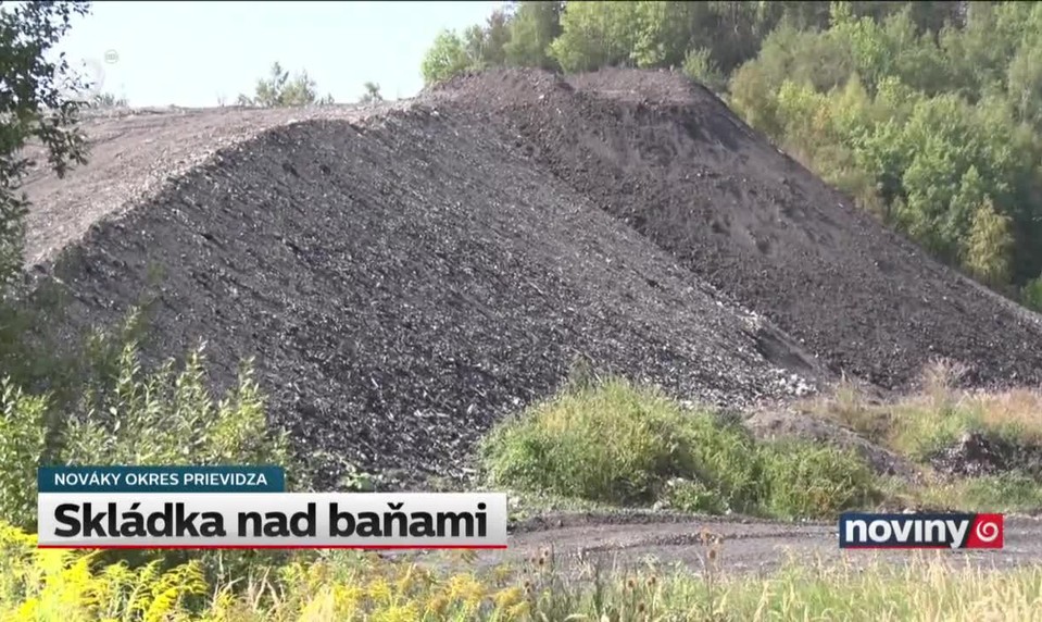 Skládka nad baňami