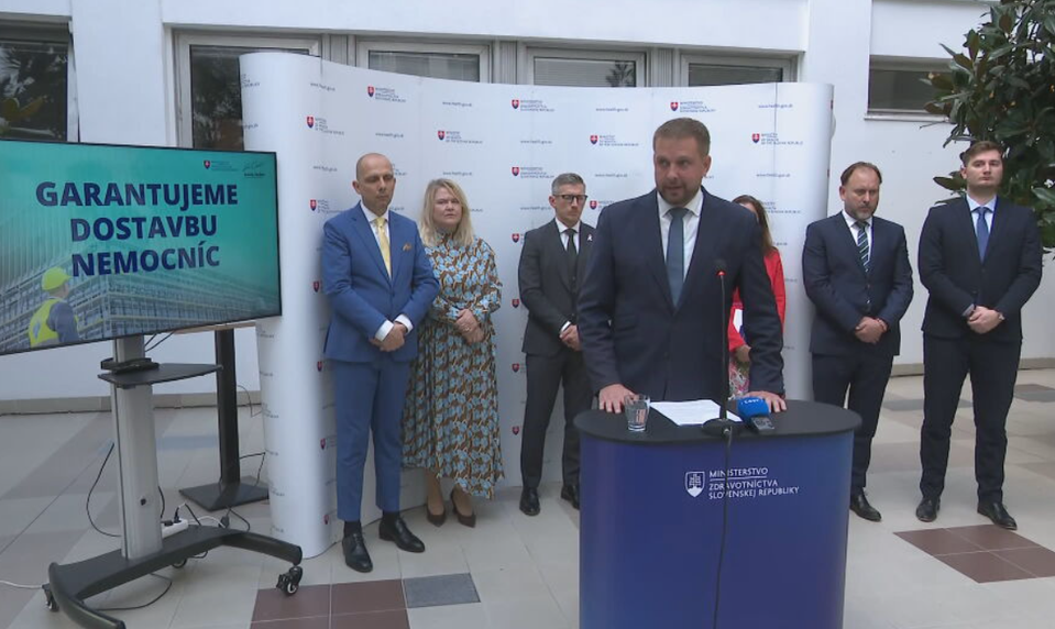 Tlačová beseda ministra zdravotníctva o rozpočte a zdravotníctve