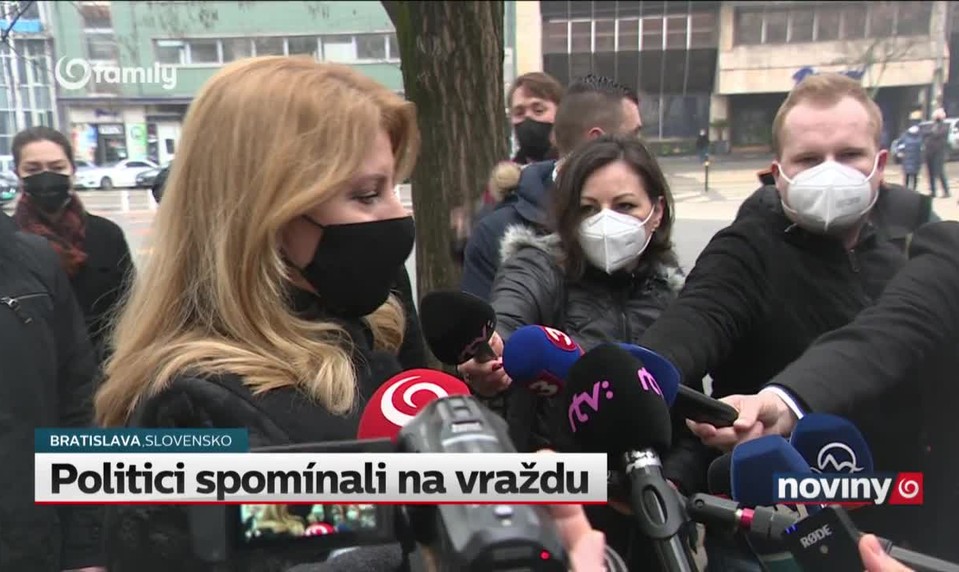 Politici spomínali na vraždu