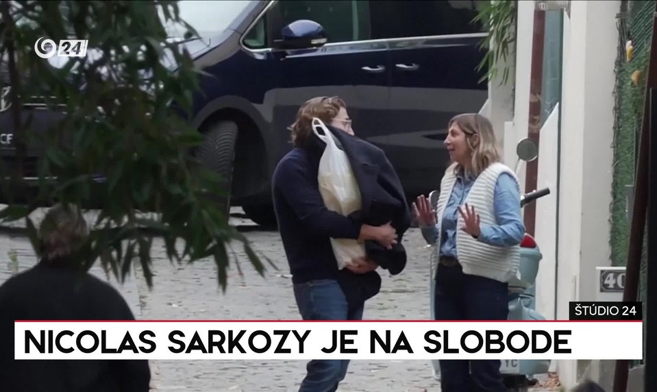 Štúdio 24: Nicolas Sarkozy je na slobode