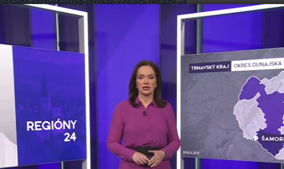 Najpodstatnejšie regionálne spravodajstvo zhrnuté v relácii Regióny 24