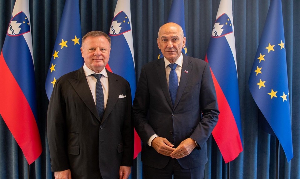 Milan Fiľo rokoval so slovinským premiérom Janezom Janšom o investíciách a ďalšom rozvoji spoločnosti Paloma