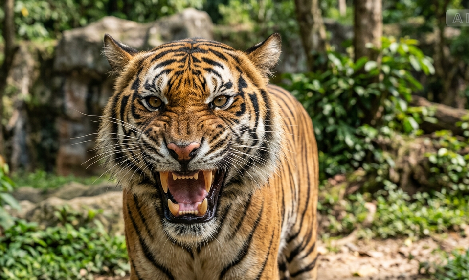 Tiger vo výbehu napadol a zabil návštevníka ZOO. Park museli zatvoriť
