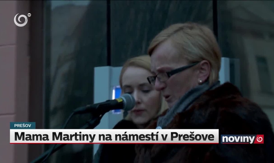 Mama Martiny na námestí v Prešove