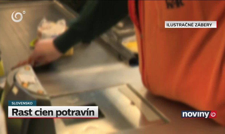 Rast cien potravín