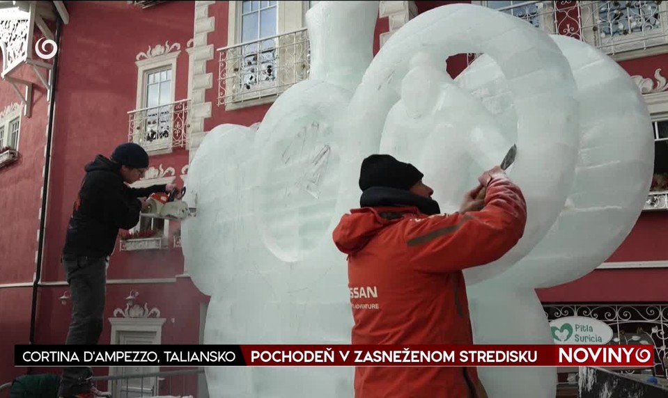 POCHODEŇ V ZASNEŽENOM STREDISKU