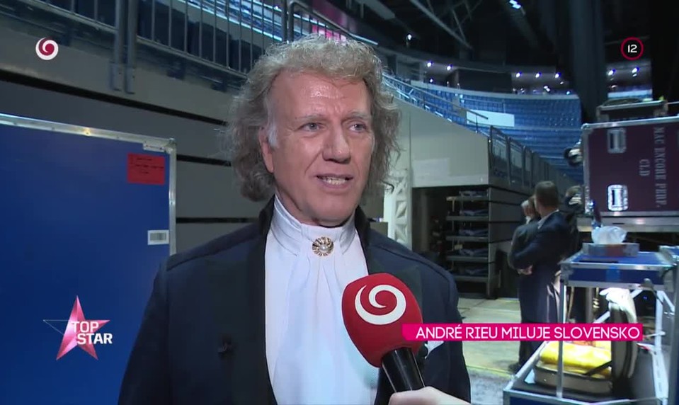 ANDRÉ RIEU MILUJE SLOVENSKO