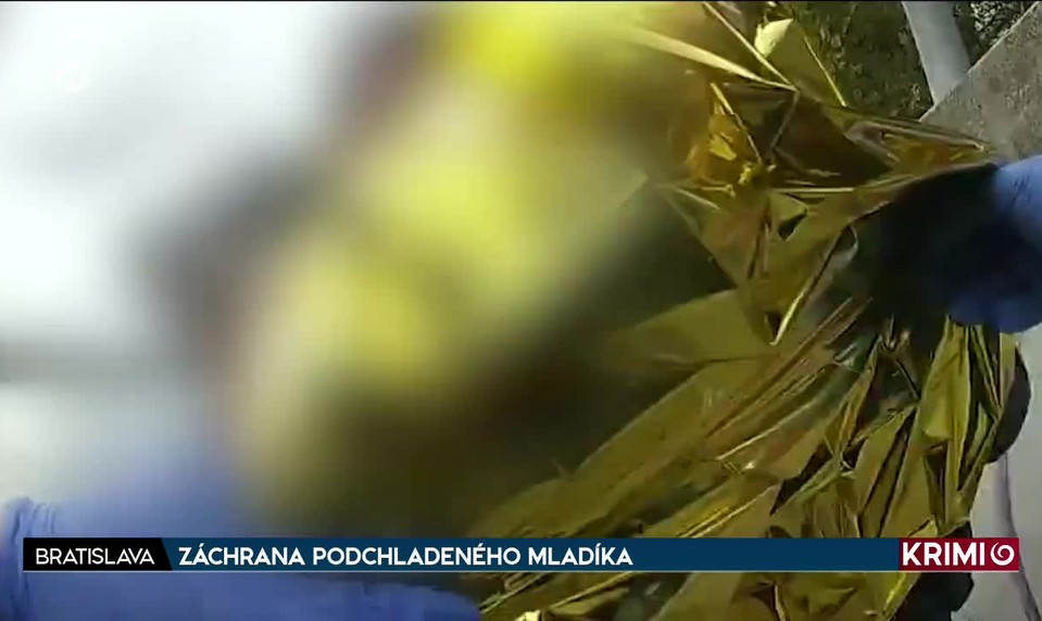 ZÁCHRANA PODCHLADENÉHO MLADÍKA