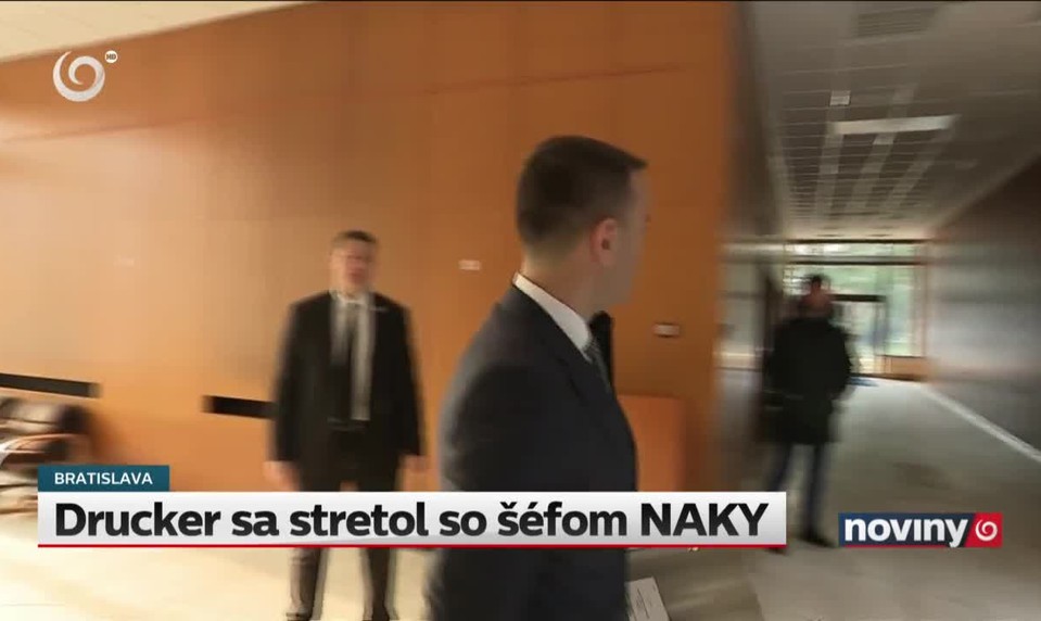 Drucker sa stretol so šéfom NAKY