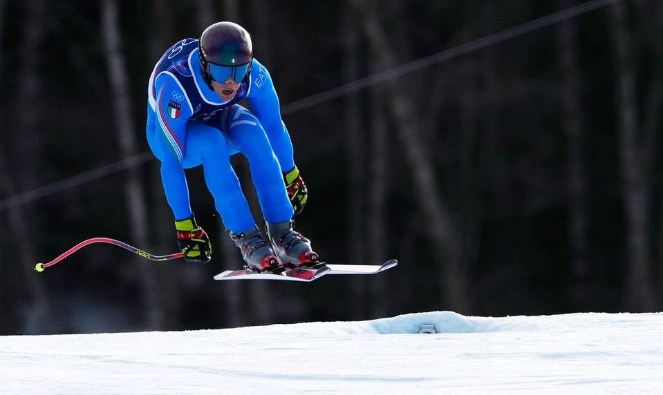 V tímovej kombinácii v zjazde na čele domáci FRANZONI