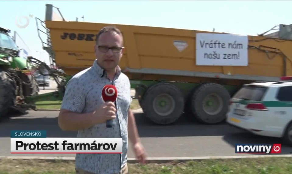 Protest farmárov