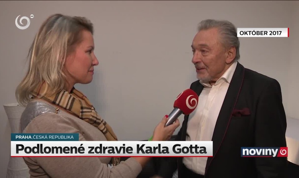 Podlomené zdravie Karla Gotta