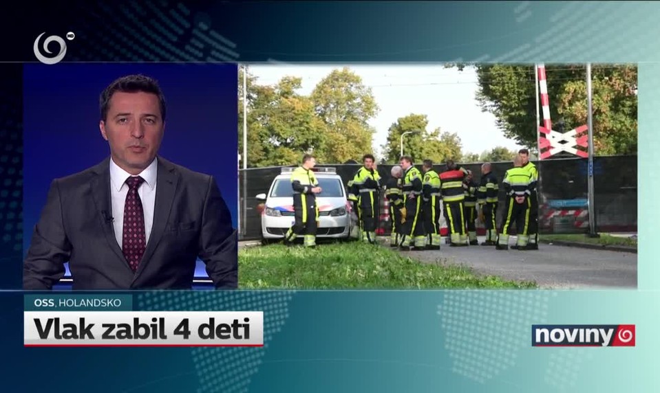 Vlak zabil 4 deti