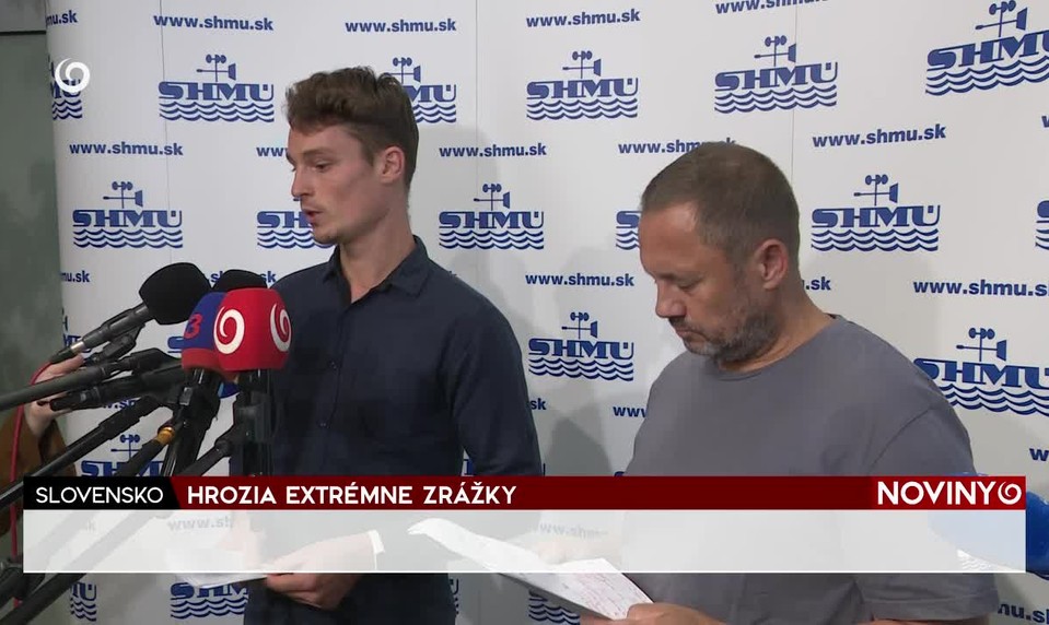 HROZIA EXTRÉMNE ZRÁŽKY