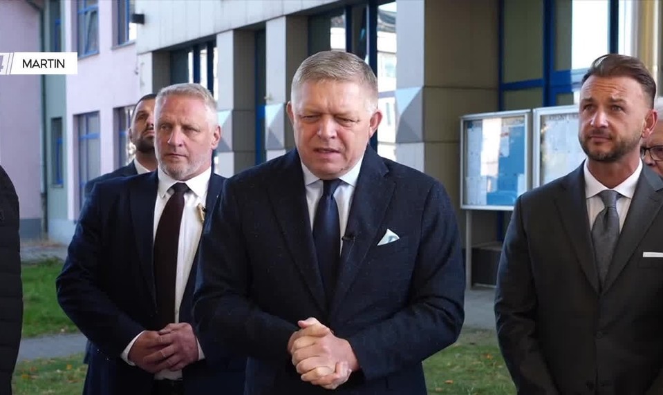 Tlačová beseda premiéra a ministra vnútra k otvoreniu klientského centra