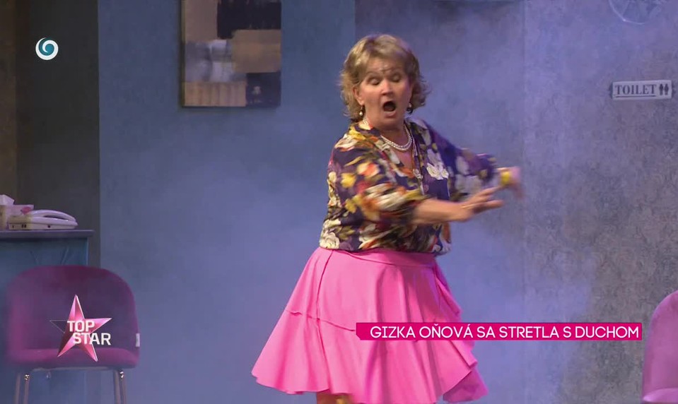 Gizka Oňová sa stretla s duchom