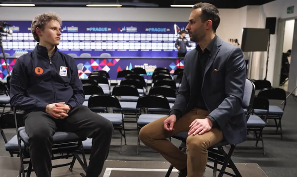 EXKLUZÍVNY rozhovor s Iliom Malininom pre JOJ24: Jeho cieľom nie je zlomiť rekord, ale dobre korčuľovať