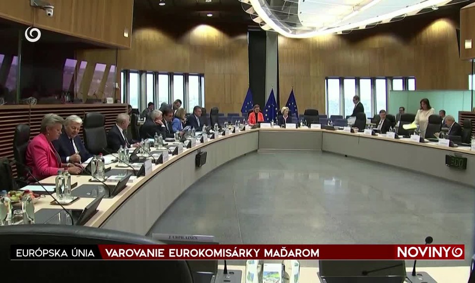VAROVANIE EUROKOMISÁRKY MAĎAROM