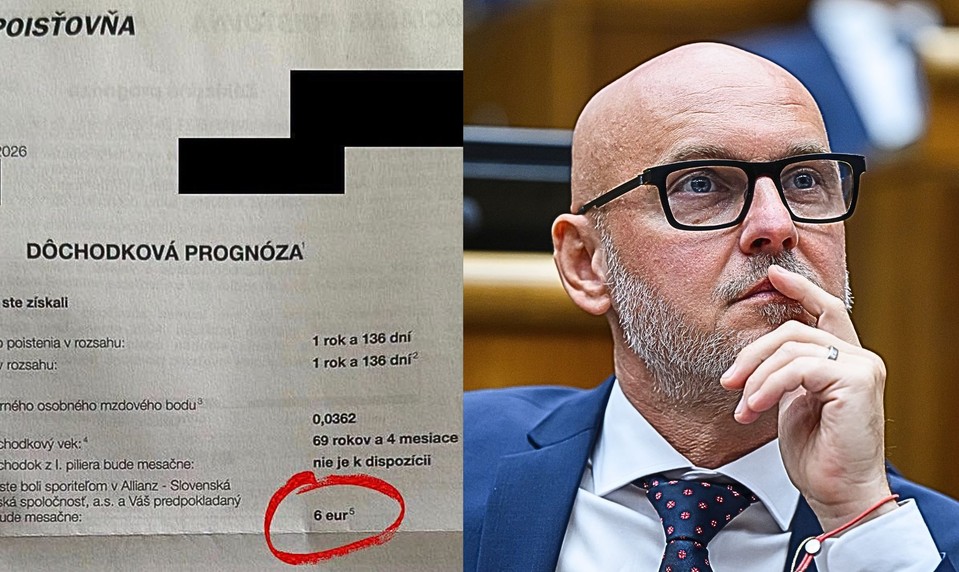 Branislav Gröhling kritizuje dôchodkové prognózy. Podľa neho je to "čisté fiasko"