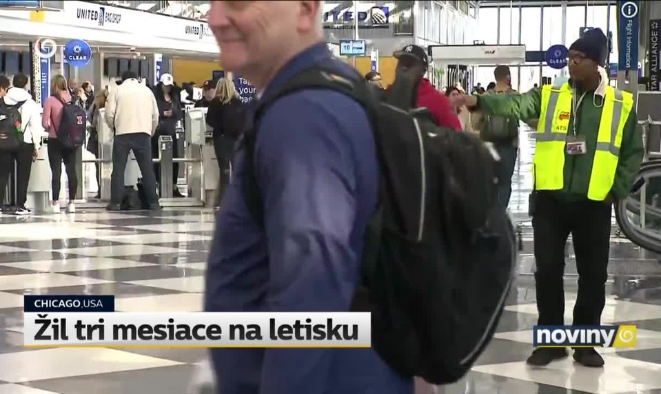 Žil tri mesiace na letisku