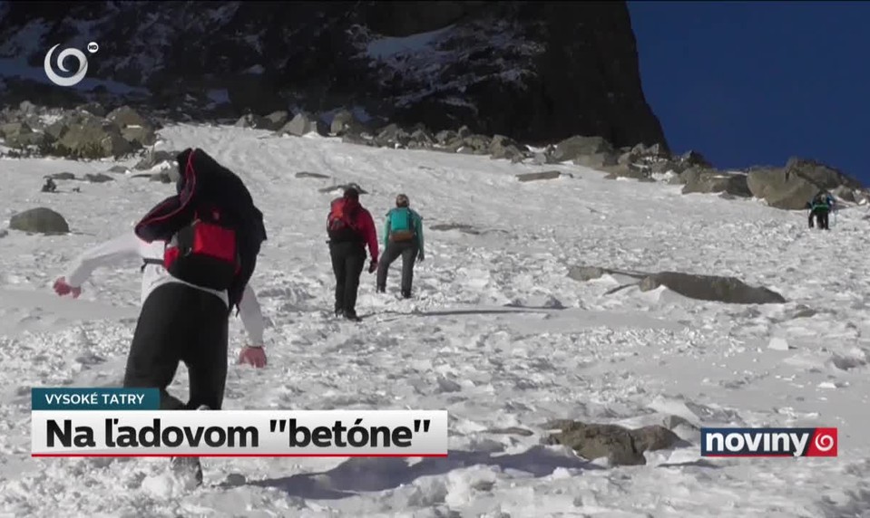 Na ľadovom "betóne"