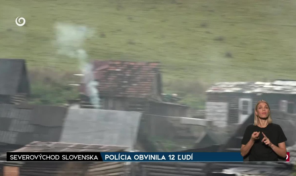 POLÍCIA OBVINILA 12 ĽUDÍ