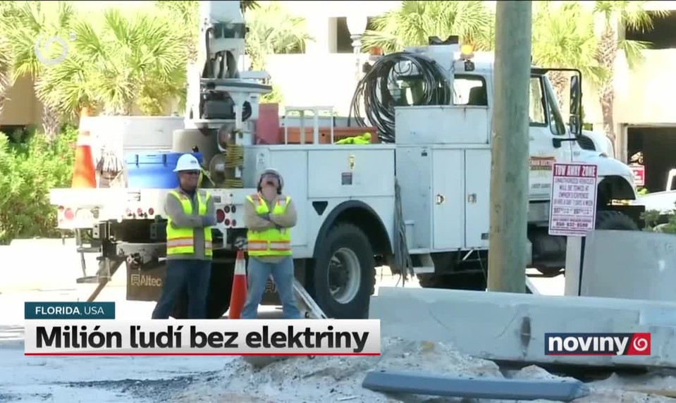 Milión ľudí bez elektriny